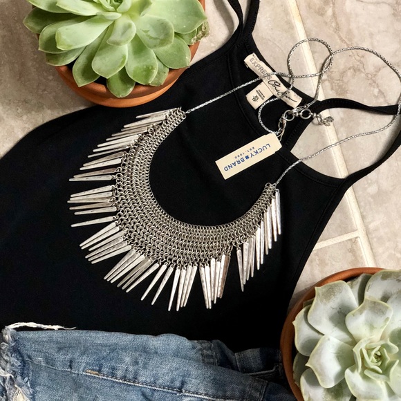 Lucky Brand Silver Necklace - Picture 2 of 3